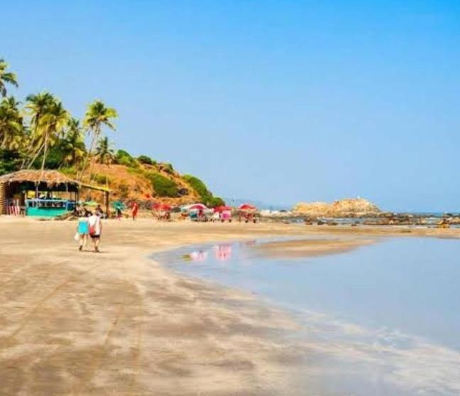 'Golden Sea Shell' 1 Bhk Beach Apartment ベナウリム エクステリア 写真